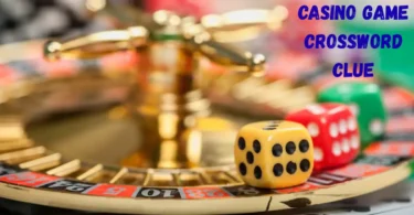 casino game crossword clue